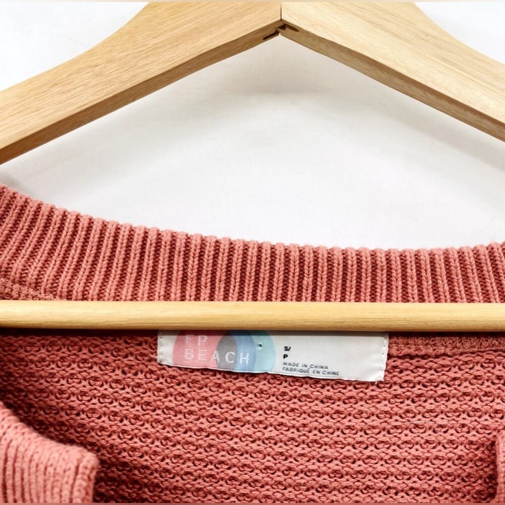 Free People Rosie Pink Hailee Sweater Set - Picture 2 of 6